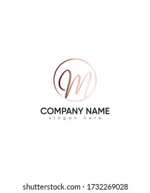 Creative modern letter M logo template, Vector logo for business and company identity 