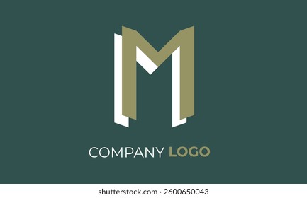 Creative and Modern Letter M Logo Vector Design for Branding and Identity