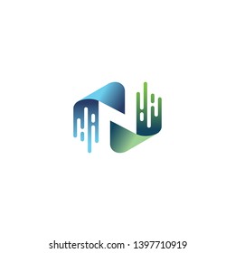 Creative Modern Letter N logo Design Concepts
