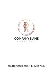 Plantilla de logotipo de letra R creativa moderna, logotipo de vectores para identidad empresarial y de empresa 