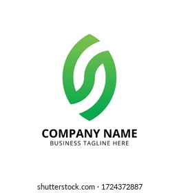 

plantilla de diseño de logotipo de color de gradiente Carta S moderna creativa 