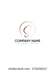 Creative modern letter S logo template, Vector logo for business and company identity 