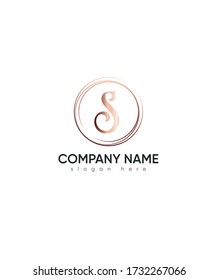 Creative modern letter S logo template, Vector logo for business and company identity 