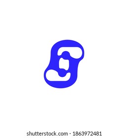 Creative modern Letter S logo. for general logo. white background. vector based icon template. eps10 format	
