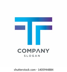 Creative Modern Letter T Logo Template, Technology Logo, Digital Tech