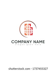 Creative modern letter type B logo template, Vector logo for business and company identity 