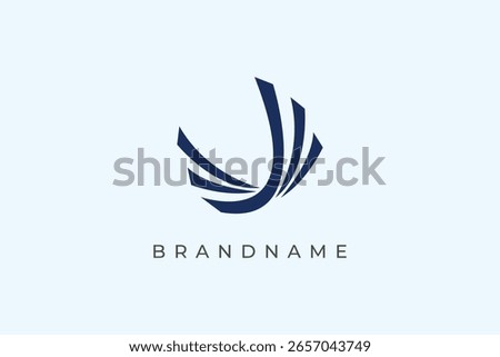 Creative and modern letter U logo design vector template. U icon.