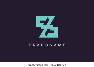 Creative and modern letter Z logo design vector template.