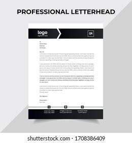 Creative & modern letterhead design template