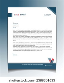 Creative modern letterhead design template. creative modern letterhead design template for project. Printable A4 size, Template.