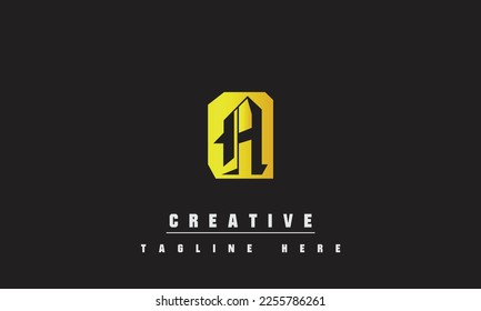 Creative Modern Letters icon vector Illustration. Letter Logo Design.