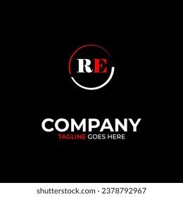 plantilla de diseño de logotipo para letras modernas creativas