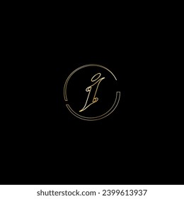 I creative modern letters logo design template