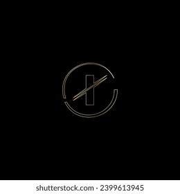 I creative modern letters logo design template