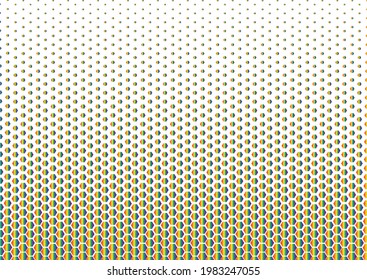 Creative modern LGBT color polygon on white background.Vector background design for pride month.