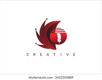Creative Modern logo design by illustrator.