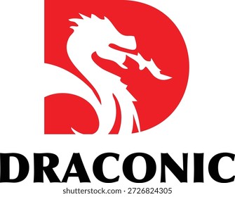 Creative and modern logo design combining a powerful dragon with the letter ‘D’. This mythical and bold emblem is perfect for branding, gaming, entertainment, sports, technology, and creative business projects. High-quality vector design ideal for digital and print use, including websites, merchandise, and marketing materials. The dragon symbolizes strength, wisdom, and creativity, making this logo a unique and memorable identity for your brand.”