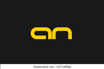 Creative and modern an logo design template