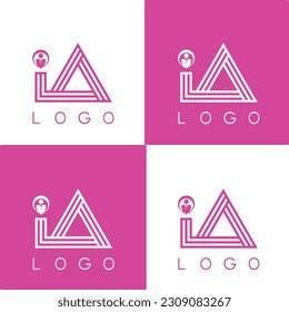 Creative modern logo design with unique idea