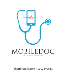 Creative modern logo of mobile doctor for maintenance services
mobile doctor logo illustration design template