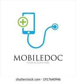 Creative modern logo of mobile doctor for maintenance services
mobile doctor logo illustration design template