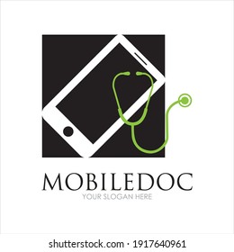 Creative modern logo of mobile doctor for maintenance services
mobile doctor logo illustration design template