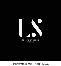 Creative modern LS Letter Business Logo Design Alphabet Icon Vector Symbol. Creative elegant letter LS logo template.