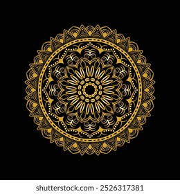 Criativo moderno design de modelo de mandala de luxo