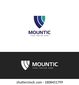 creative and modern M letter logo design template 
