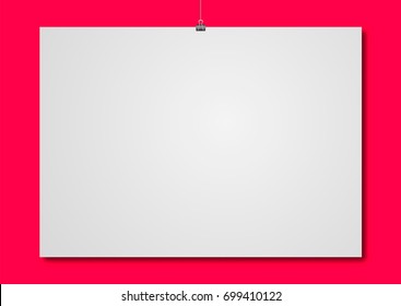 Creative Modern Material Design Quote template Quote background vector