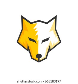 Creative modern and minimal design of Fox with amazing looks and minimal design. its a vector based design.