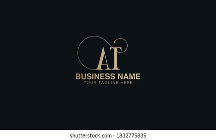 creativo moderno mínimo floral en el vector de diseño del logo de texto inicial