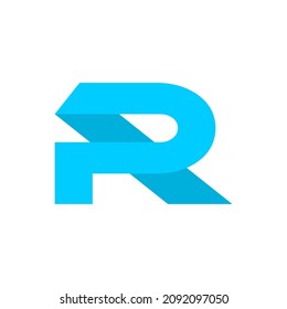 Creative modern minimal logo design and Unique symbol with R P RP PR