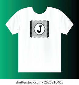Creative Modern Minimalist Editable Vector White T-Shirt Design for Trendy Fashion | Customizable Tee Graphic | Simple Clean Style | Digital Download | Unisex Art