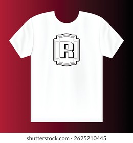 Creative Modern Minimalist Editable Vector White T-Shirt Design for Trendy Fashion | Customizable Tee Graphic | Simple Clean Style | Digital Download | Unisex Art