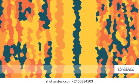 Creative modern and minimalist future geometric abstract background template.