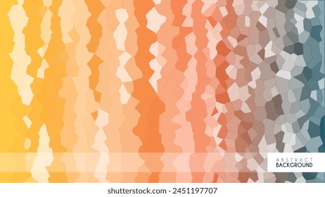 Creative modern and minimalist future geometric abstract background template.