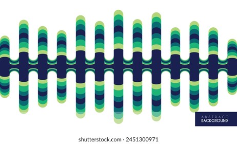 Creative modern and minimalist future geometric abstract background template.