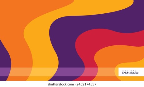 Creative modern and minimalist future geometric abstract background template.