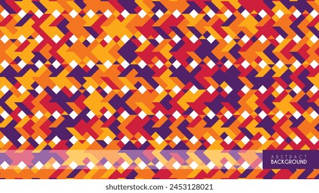 Creative modern and minimalist future geometric abstract background template.