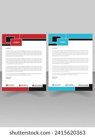  Creative, Modern and Minimalist Letter Head Design.