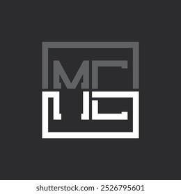 Criativa Moderna Minimalista ME Carta Logo Design. Monograma do logotipo da carta ME para qualquer empresa