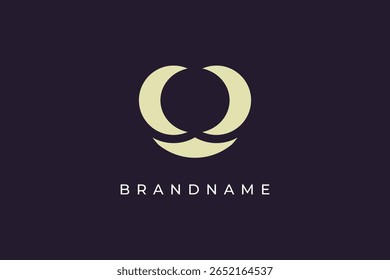 Kreative moderne Moon Logo Design Vektor Vorlage. Mondsymbol.