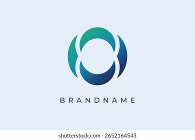 Creative modern moon logo design vector template. Moon icon.