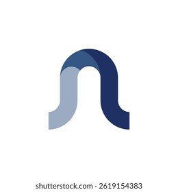 Creative and Modern N Letter Logo Design Brand