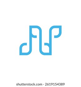 Creative and Modern N Letter Logo Design Brand