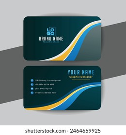 creative modern name card and business card