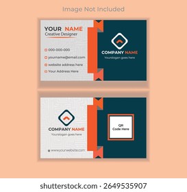creative modern name card and business card