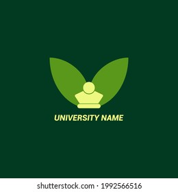Naturaleza moderna creativa Diseño del logotipo Educación, vector, ilustración