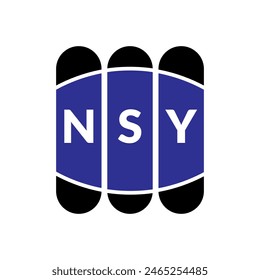 Kreatives, modernes Logodesign mit nackten Buchstaben. Vektorgrafik-Design.